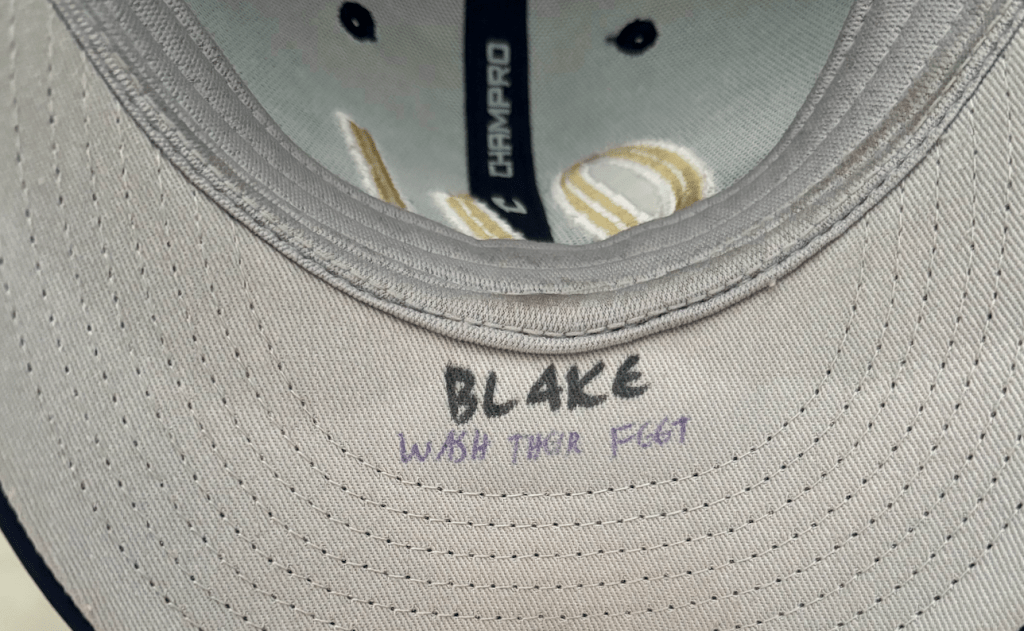 On baseball and washing&nbsp;feet